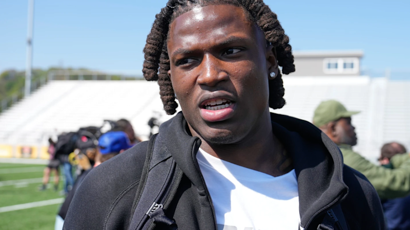 Story image: New York Giants select Ohio State edge rusher Arvell Reese with the No. 5 pick in the NFL draft