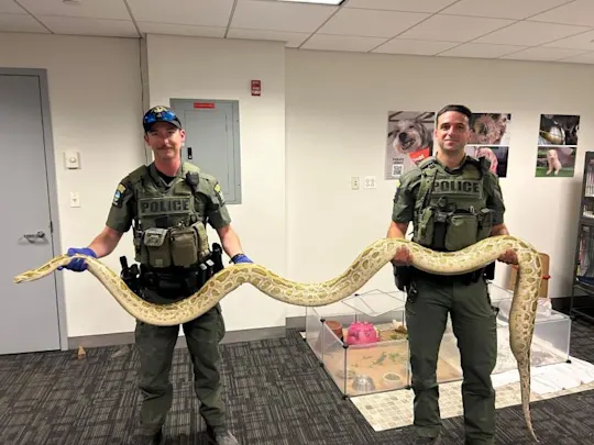 ECOs Maynard (left) and Grispin (right) with