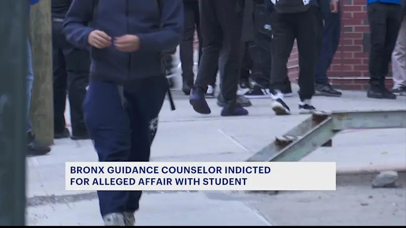 Story image: Bronx guidance counselor from Yonkers indicted after inappropriate relationship with 16-year-old student