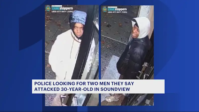 Story image: Police search for duo who beat man with baseball bat, golf club in Soundview