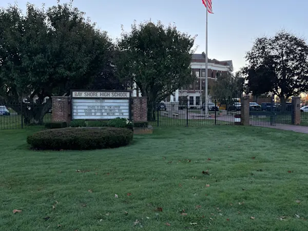 Story image: Bay Shore High School employee put on administrative leave during Suffolk County police investigation