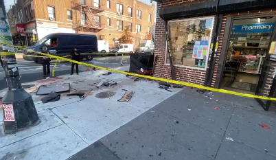 Story image: NYPD: Driver suffering medical episode damages East Flatbush businesses