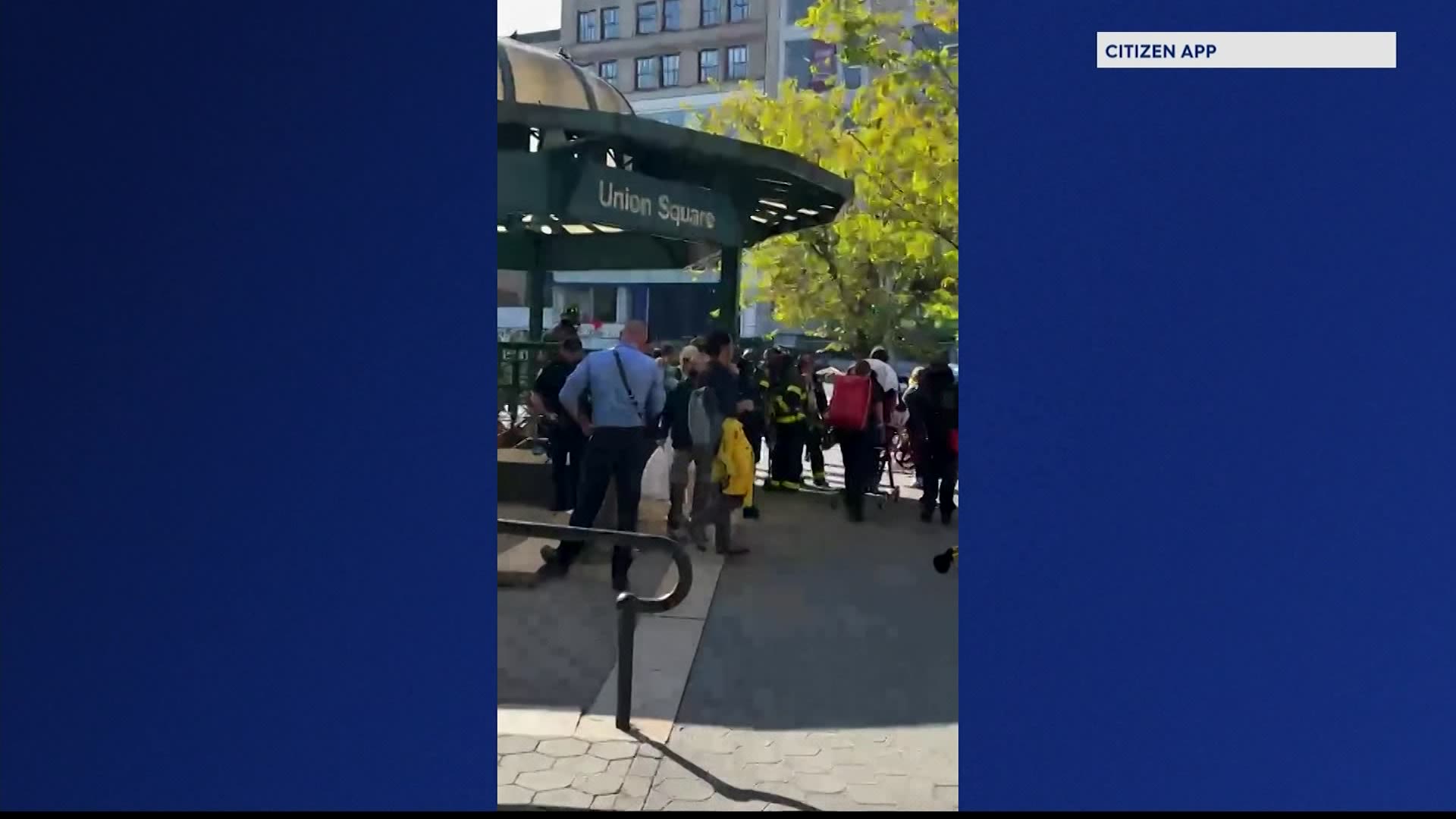 Police Man peppersprays 77yearold on subway, causing massive delays