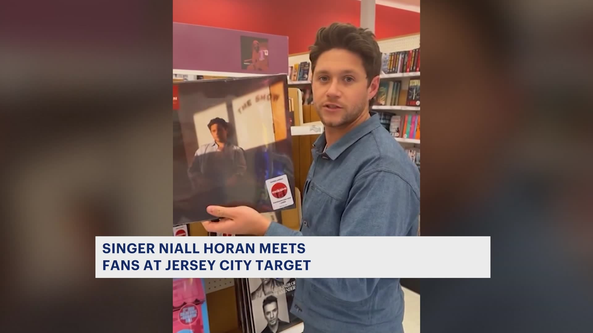 Niall Horan visits Jersey City Target to promote new album, sign copies