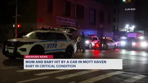 NYPD: Mother and 6-month-old baby struck by car in Mott Haven