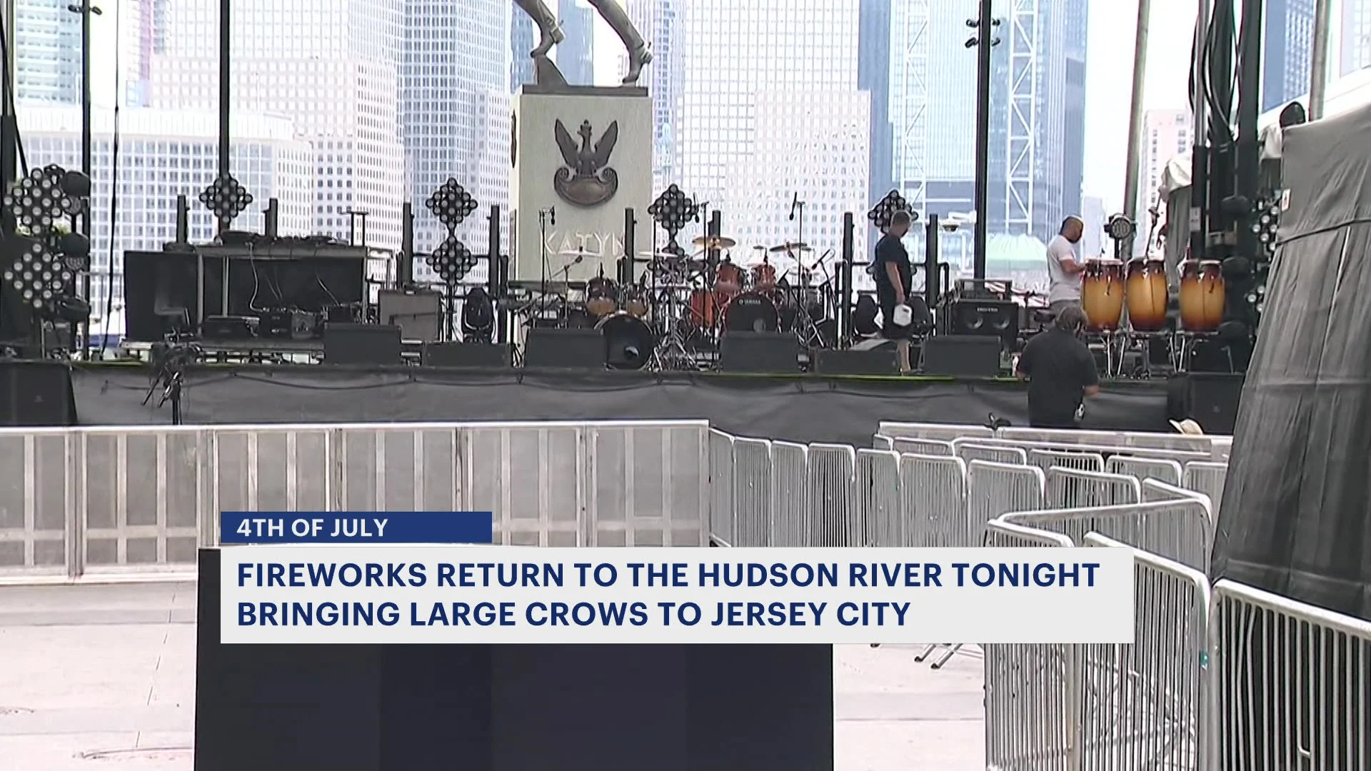 Large crowds expected at Fourth of July fireworks on the Hudson River