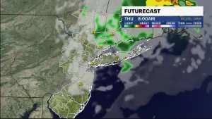 Stormy weather lingers into Thursday morning; sun returns for afternoon