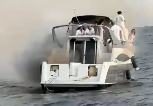 Story image: Captain tells officers 'I had one beer' after boat catches fire near Hart Island, 22 people rescued 