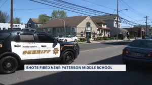 Paterson middle school briefly goes into lockdown following gunshots at nearby home