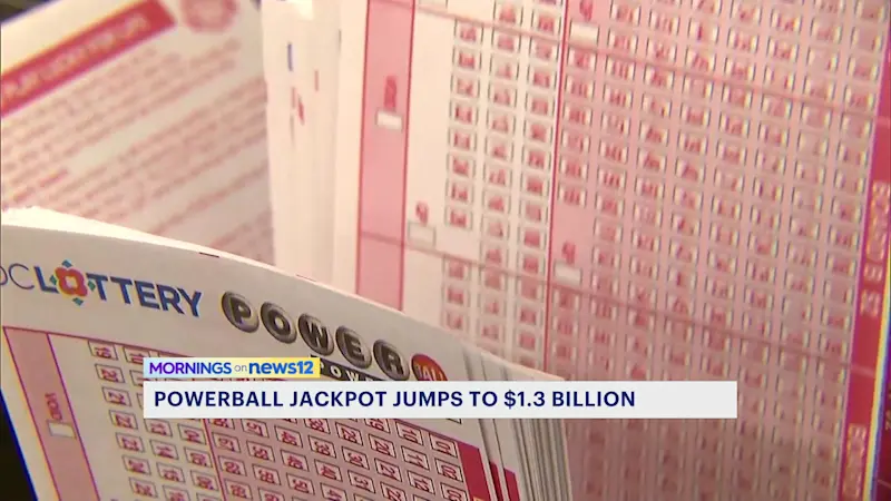 Story image: What would you do with $1.3 billion? Massive Powerball prize up for grabs
