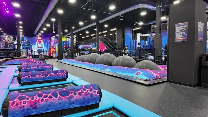 Story image: Kids become heroes at new Ninja Kidz park in American Dream