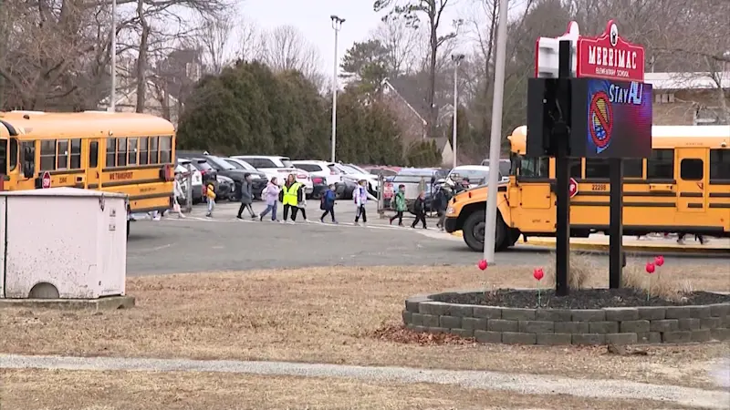 Story image: Merrimac Elementary School in Holbrook will not close amid budget cuts