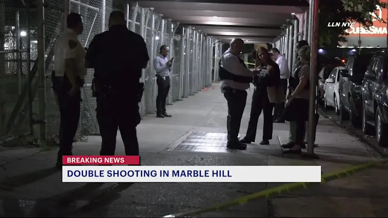 Story image: Police: 2 people shot in Kingsbridge