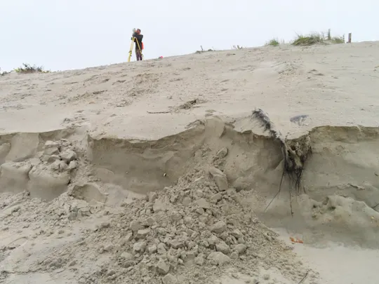 North Wildwood sand dune