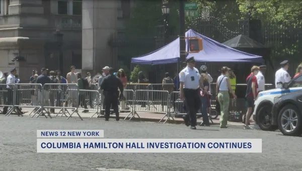 Columbia University Hamilton Hall still under crime investigation 