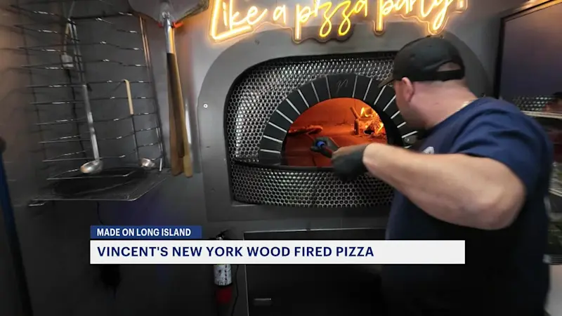 Story image: Made on Long Island: Vincent's NYWF Pizza in East Setauket
