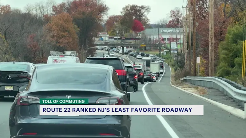 Story image: Driving NJ's least favorite roadways: No. 1- Route 22