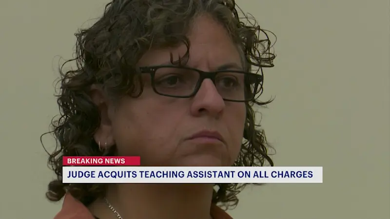 Story image: Suspended Rockland teaching assistant for developmentally disabled children acquitted of dunking 2 students in pool