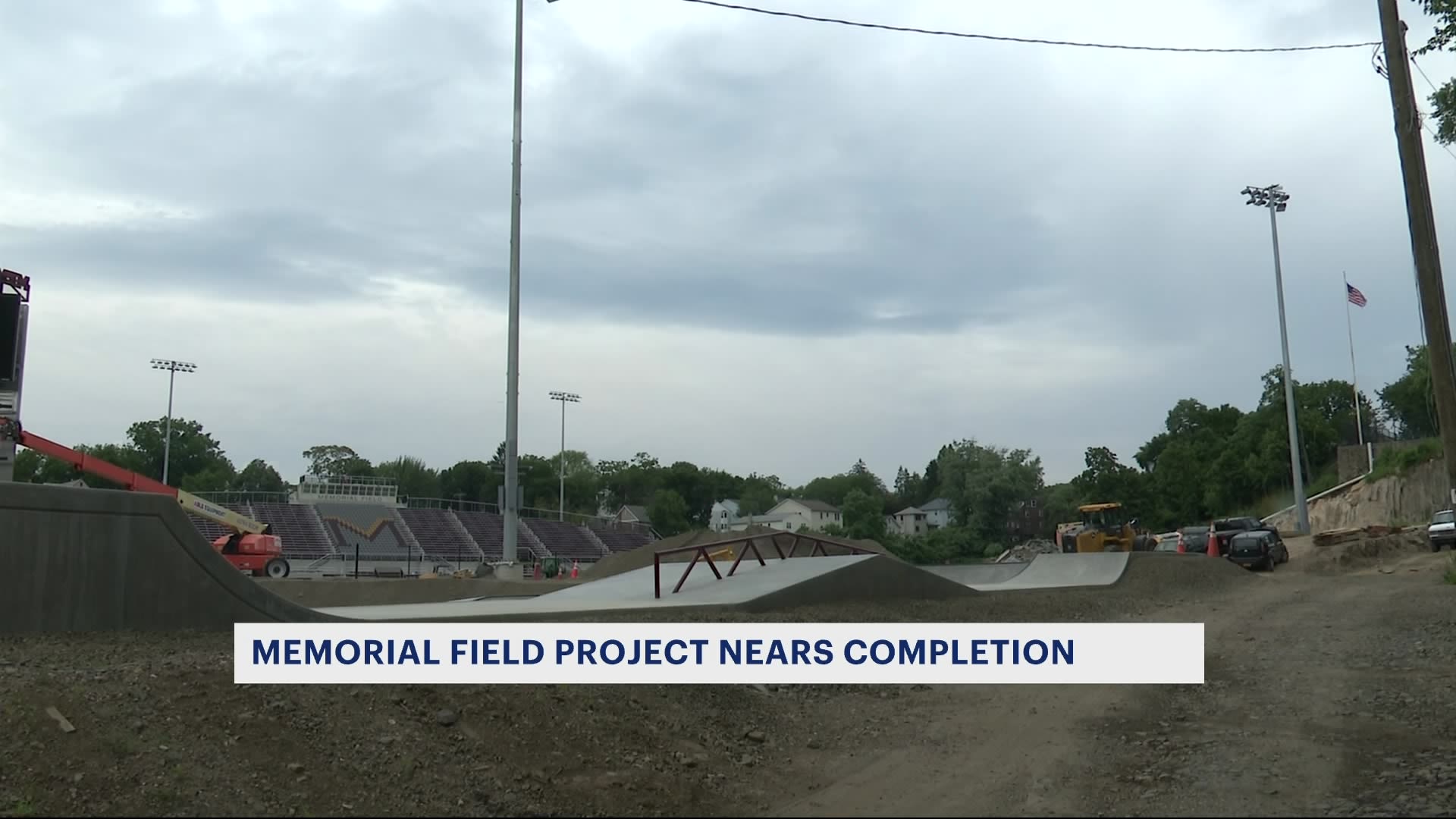 Latimer Memorial Field one month away from being finished