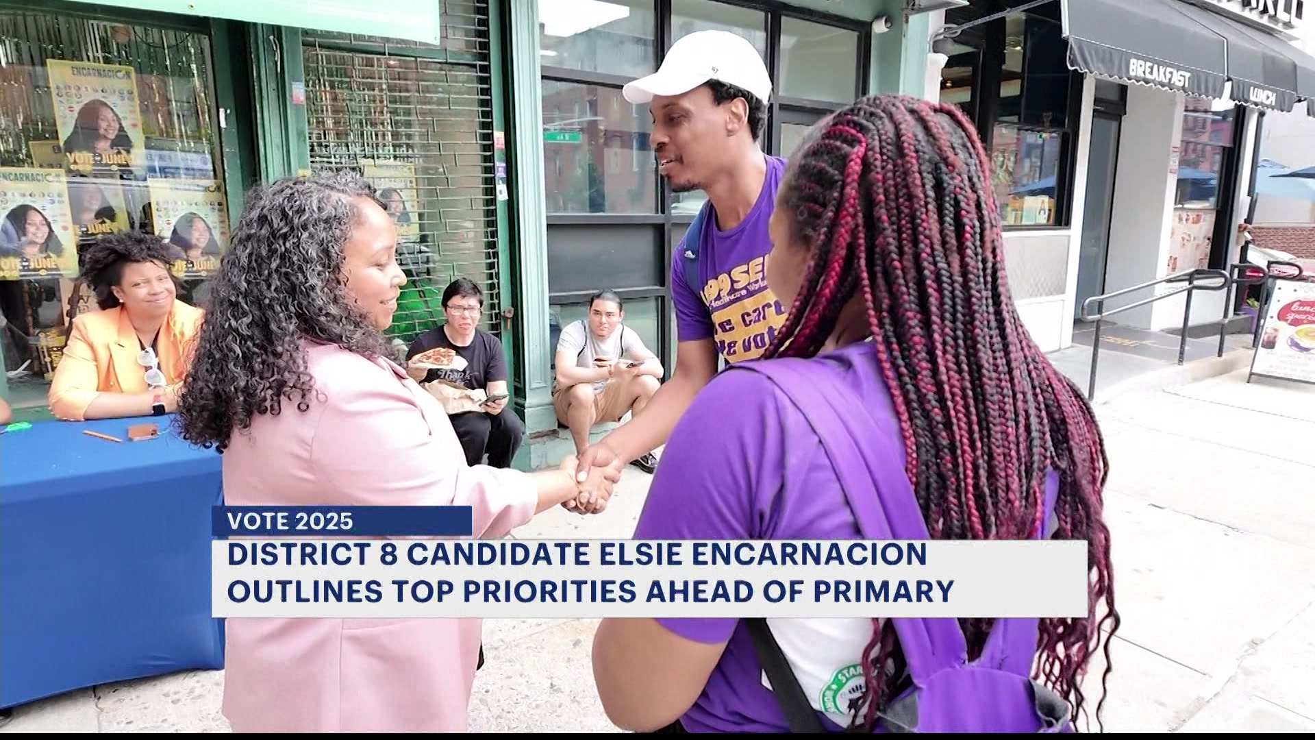 News 12 | Bronx | Elsie Encarnacion Looks To Win District 8s Open City ...