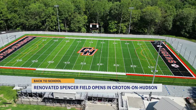 Story image: Croton-on-Hudson unveils state-of-the-art Spencer Field for school athletics