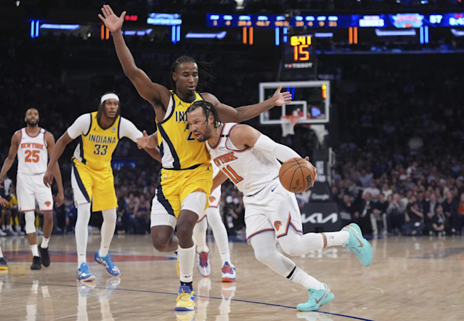 Story image: Pacers take 2-0 lead over Knicks as Pascal Siakam scores 39 points in 114-109 victory