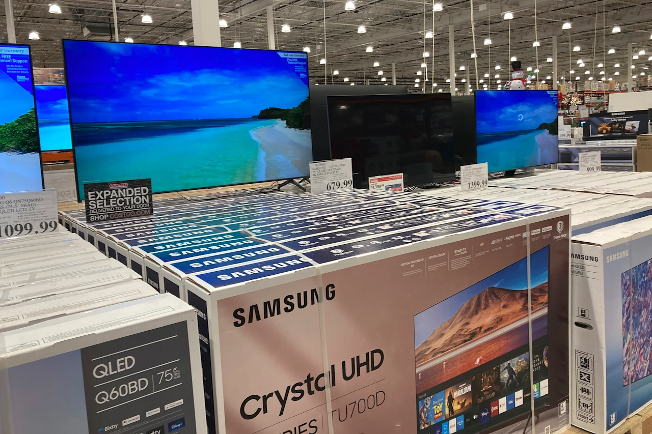 TVs at Costco