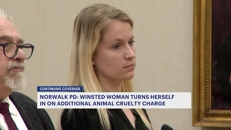 Story image: Winsted woman faces new animal cruelty case out of Norwalk, bringing total to 40 counts