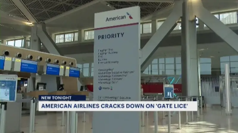 Story image: American Airlines tests new technology to address ‘gate lice’ aka early boarders