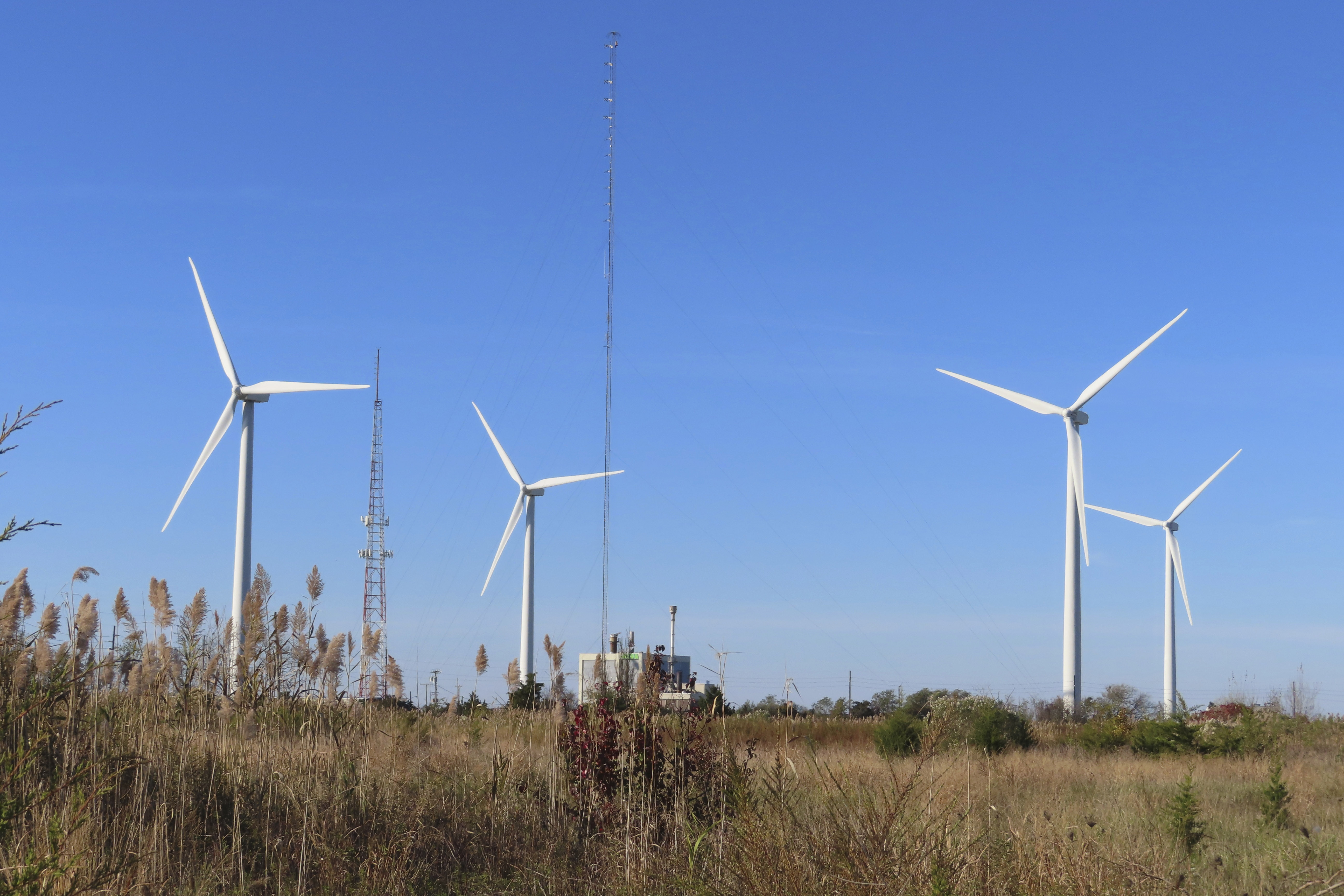 wind turbines