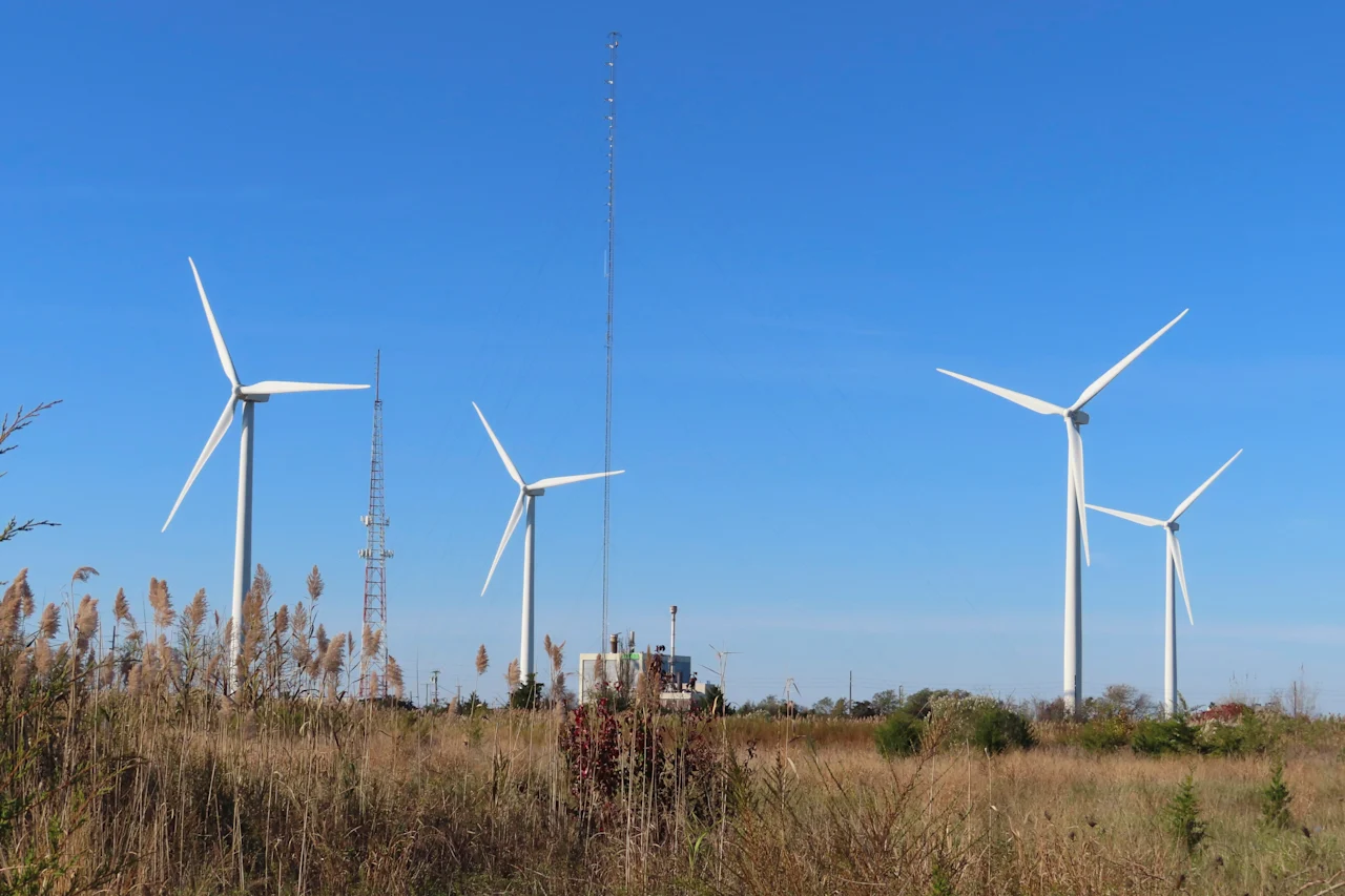 wind turbines