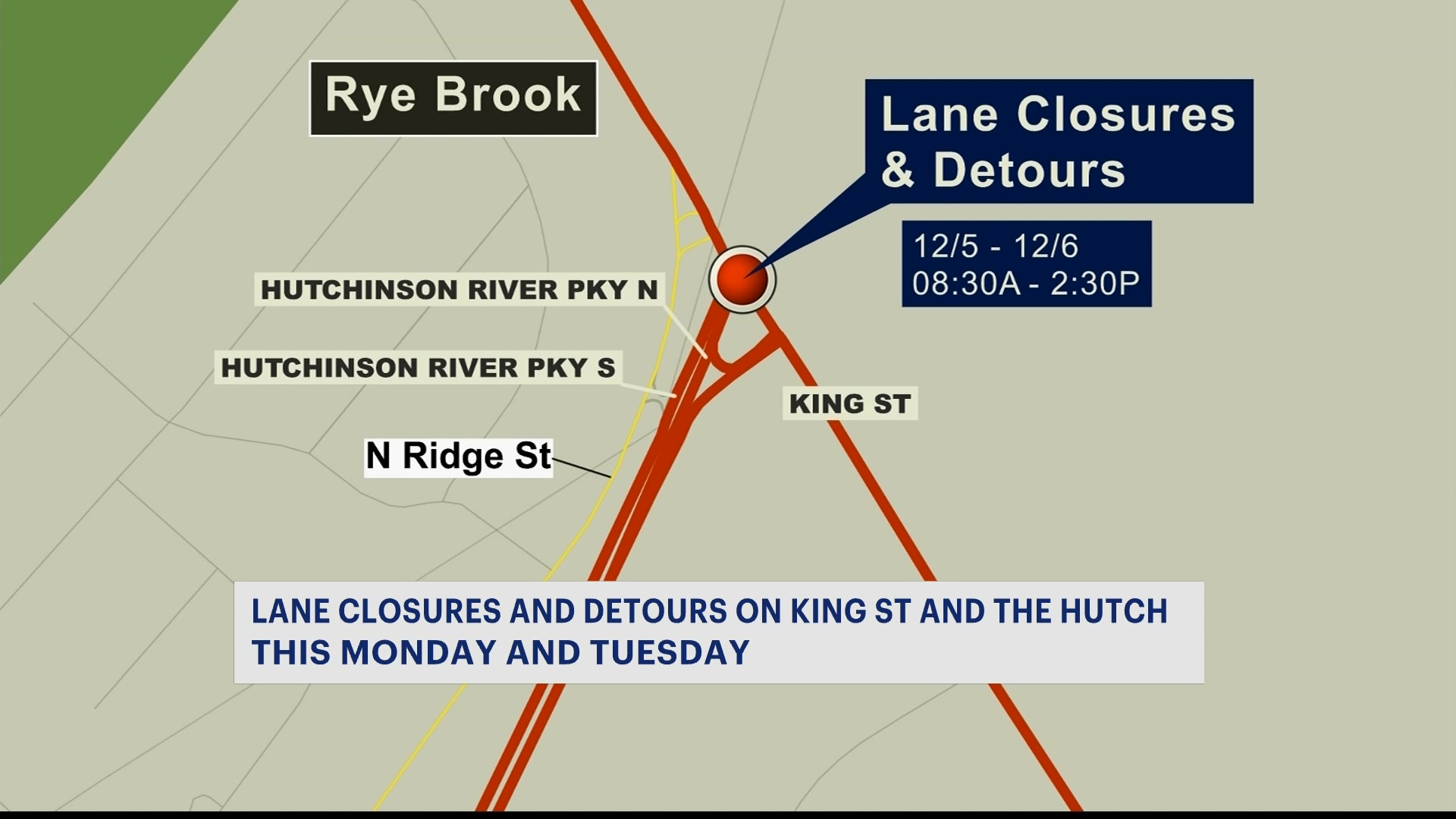 Traffic Alert: Lane Closures, Detours On King Street And The Hutch In ...