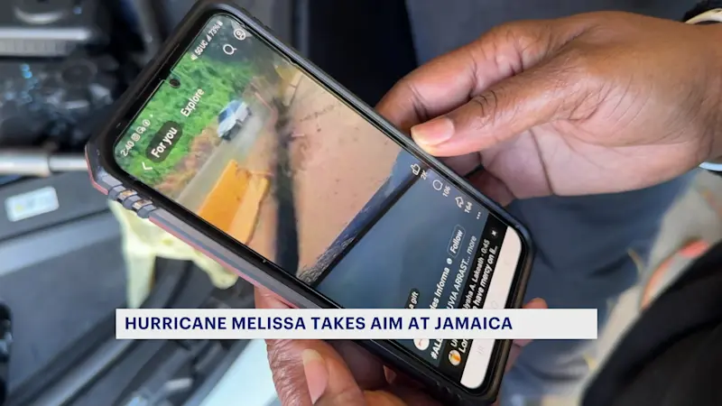 Story image: Bridgeport’s Jamaican community reacts to Hurricane Melissa heading to their homeland