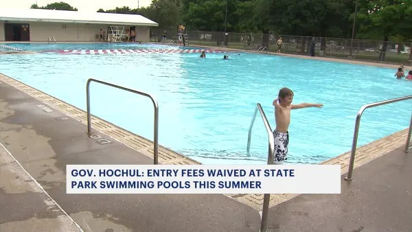 Gov. Hochul: Entry fees waived at 2 Long Island state park swimming pools this summer