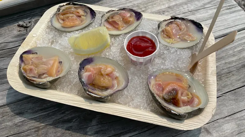Story image: Fresh seafood and waterfront views await at Copps Island Oyster Shack