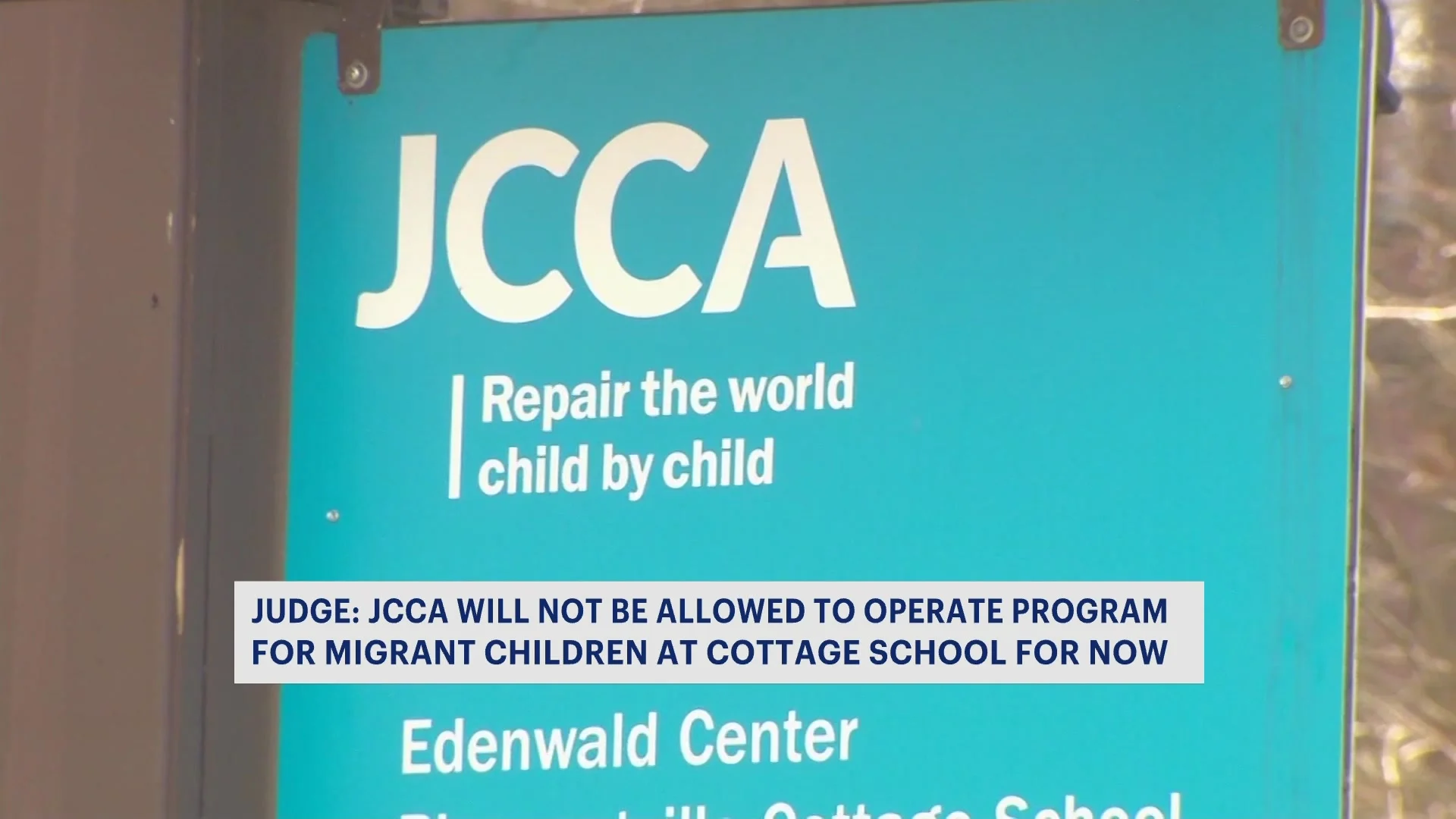 Preliminary injunction granted to stop JCCA from operating program for migrant children at Cottage School - Vimarsana News