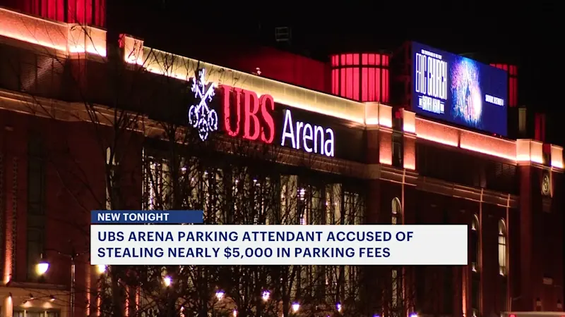 Story image: Prosecutors: Parking attendant pocketed nearly $5,000 from UBS Arena