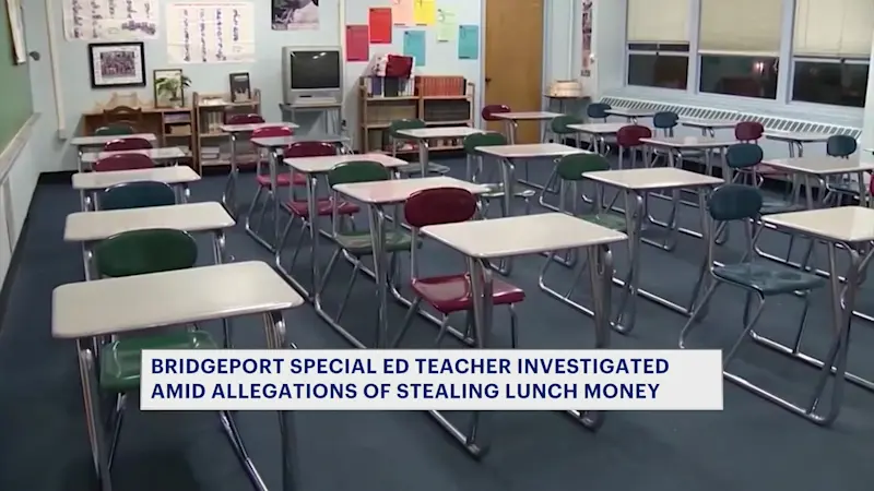 Story image: Bridgeport special ed teacher investigated amid claims he stole lunch money from kids with special needs