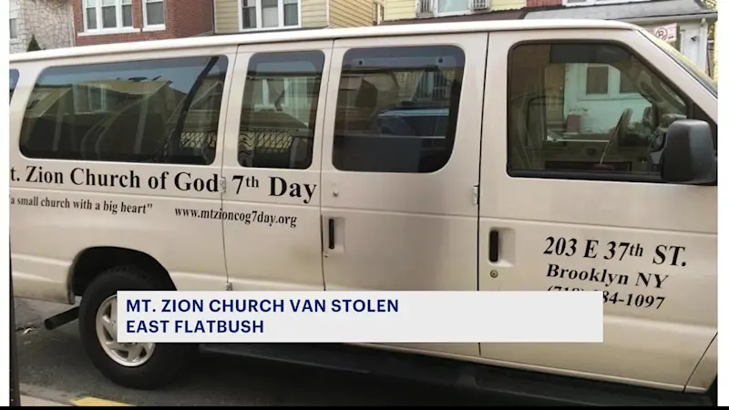 Story image: Officials: East Flatbush church van stolen overnight