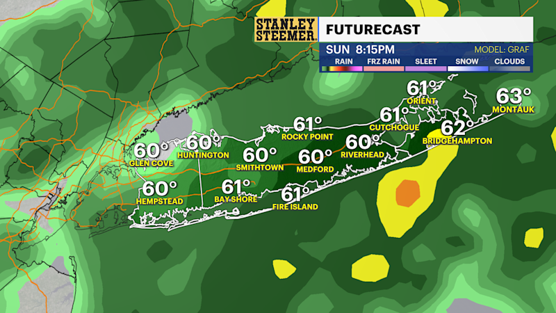 Story image: STORM WATCH: Looming nor’easter on Long Island triggers coastal flood warning