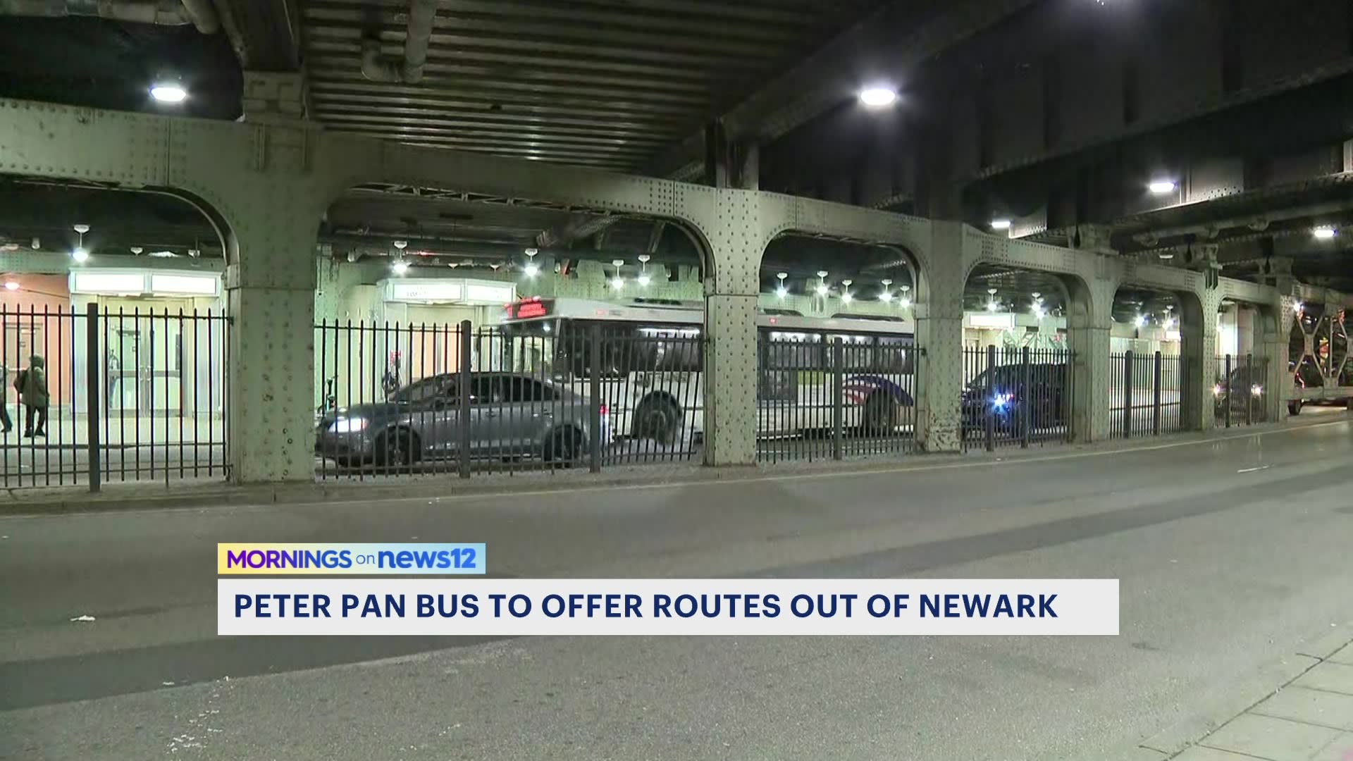 周一起，彼得潘巴士公司将提供从纽瓦克到纽约的路线