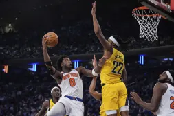 Knicks beat Pacers 121-117 in Game 1 of Eastern Conference semifinals