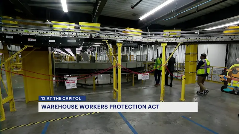 Story image: Connecticut lawmakers to reintroduce Warehouse Workers Protection Act as Amazon workers strike