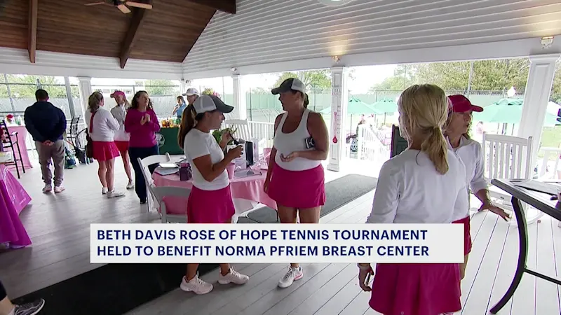 Story image: Fairfield tennis tournament benefits Norma Pfriem Breast Care Center