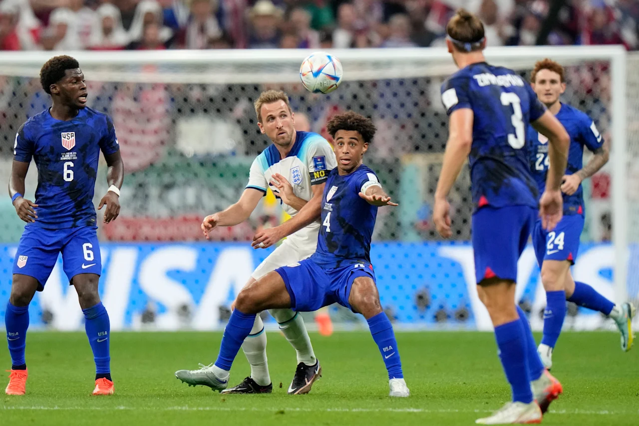 WCup England United States Soccer