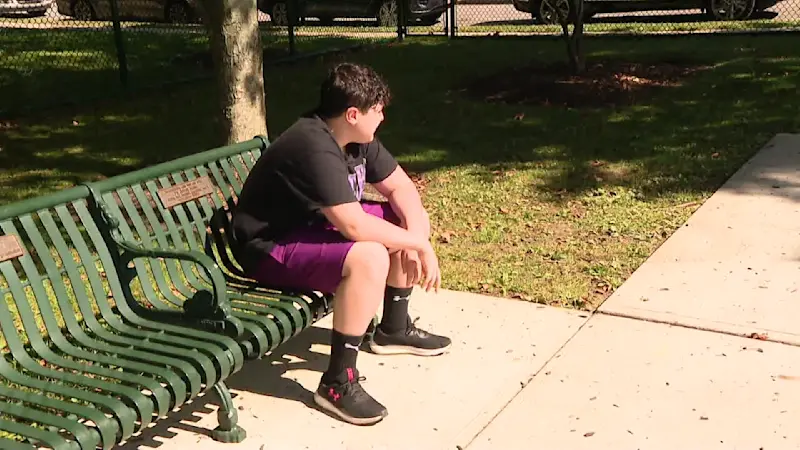 Story image: Teen comes face-to-face with his bullies while speaking with News 12