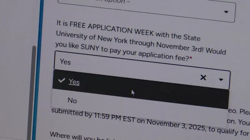 Story image: Free college applications make life a little less taxing for Long Island students