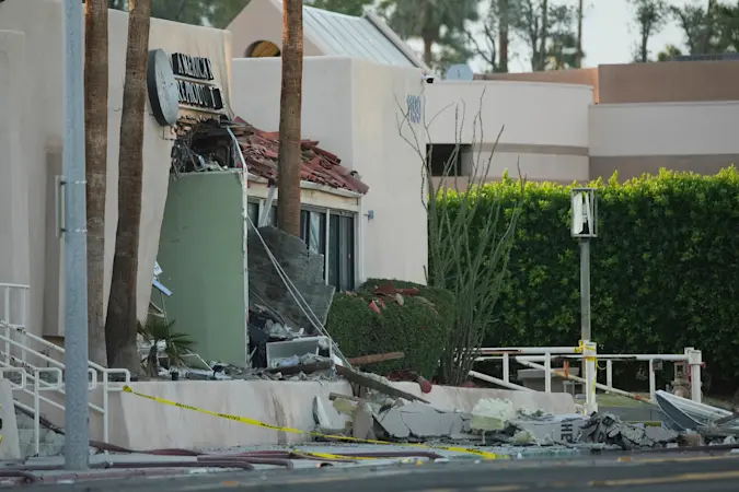 Story image: FBI arrests man in New York linked to explosion at Palm Springs fertility clinic, officials say