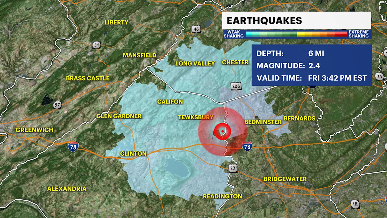 NJ quake