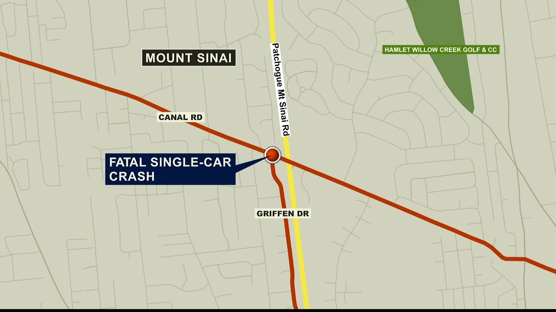Police 1 killed in overnight Mt. Sinai car crash